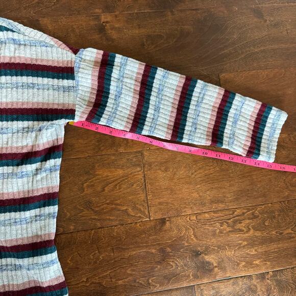 Saturday Sunday Anthropologie XS‎ Pippa Hacci Striped Top Striped Turtleneck - Picture 5 of 10